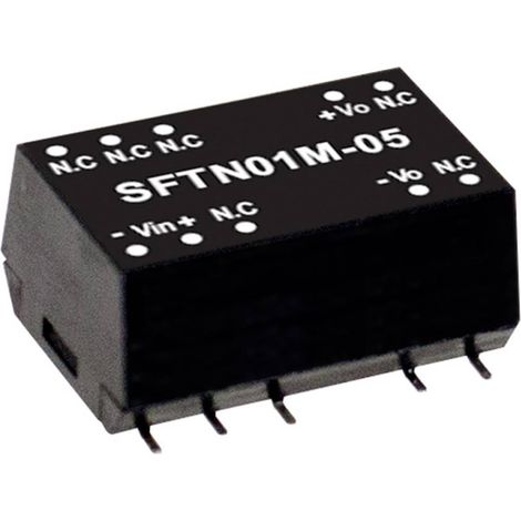 Module convertisseur CC/CC Mean Well SFTN01N-15 Nbr. de sorties: 1 x 67 mA 1 W 1 pc(s) Q128962 (1/2)