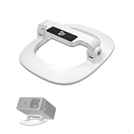 Support de projecteur de Bureau, Mini Projecteur avec Filetage 1/4, Support de projecteur de Table Multi-Angle, Compatible avec La Plupart des Projecteurs pour Home CinéMa, Bureau, Salle De Jeux (1/5)
