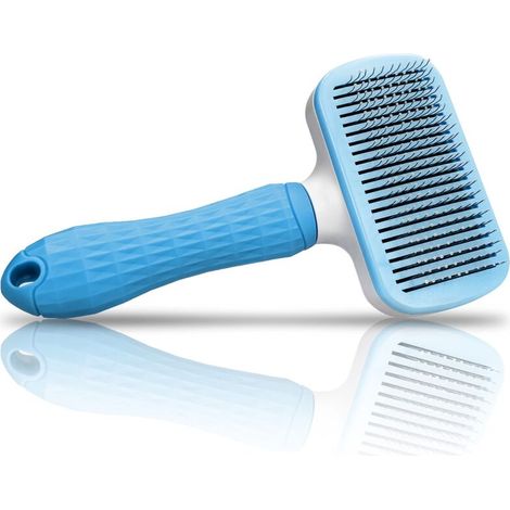 Brosse de toilettage pour animaux en un clic, nettoie et élimine les poils morts. (1/5)