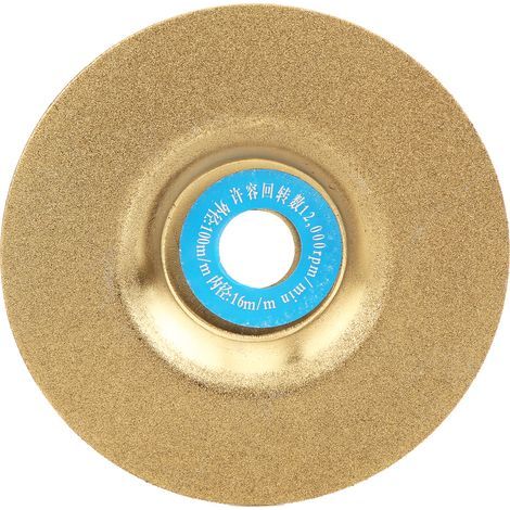 100 mm × 16 mm diamond grinding disc for metal, glass, ceramic and stone (1/5)