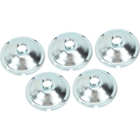 Lot de 5 abat-jour pour lampe minière, filetage interne G3/4, abat-jour en fer pour entrepôt ou usine, tuyau G3/4 de 12 cm (1/5)