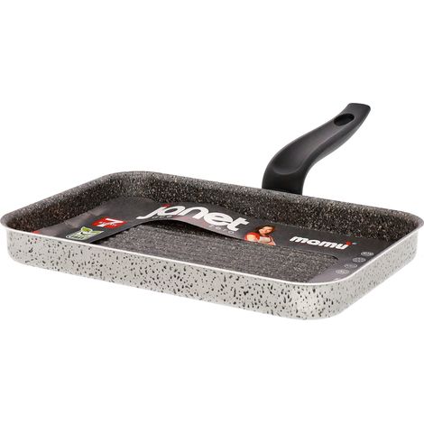 Mamù Bistecchiera Quadra, antiaderente, alluminio, PFOA free, antigraffio, Ø 29 cm, made in italy (1/5)