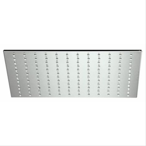 Pomme de douche Métal Slim carrée 250x250mm Alpi