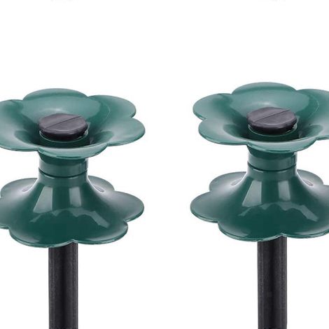 Piquets de guidage de tuyau, support de piquet, roue de guidage robuste, insert pour enrouleur de tuyau au sol ( ) (1/5)