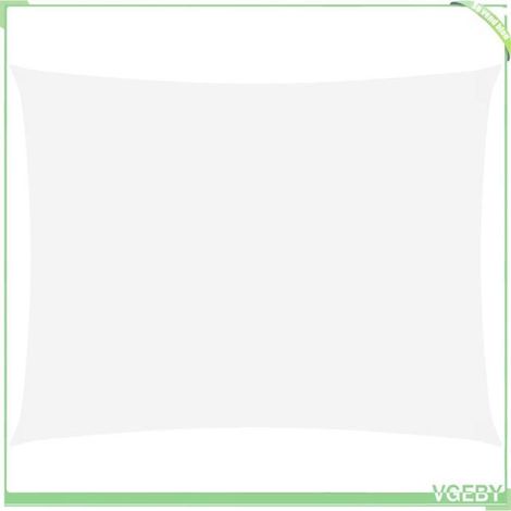 Voile de parasol - FAF EICY - 135274 - Rectangulaire 5x6 m - Tissu Oxford PU - Protection anti-UV (1/5)