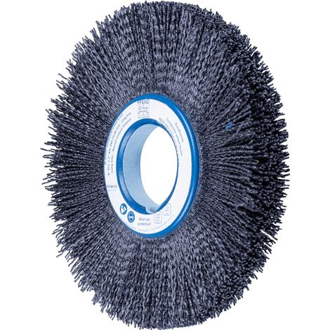 PFERD TOOLS COMPOSITE FLEX Rundbürste RBUP Ø 200x13x50,8 mm Keramik-Filament-Ø 1,10mm Korn 80 stationär (1/4)