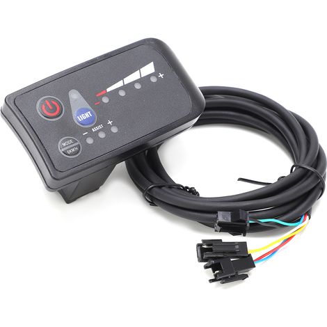 24V Vélo Électrique Panneau de Contrôle Affichage LED Puissance 810 Instrument LCD pour Moto Vélo Électrique Contrôle de Vitesse (1/5)