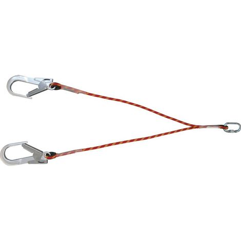 Longe double drisse 1m50, grande ouverture EPI Anti-chute