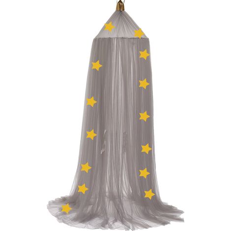Voile Anti-Moustiques - Dôme Ronde pour Lit Enfant - 270 cm - Rose Violet Kaki Bleu Gris - 1 Pièce (1/5)