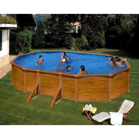 Piscina Gre Kit Prov503W Ovalada Desmontable Gre Sicilia (1/5)