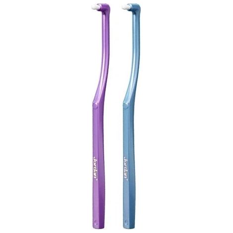 Cepillo interbrush para dentaduras postizas de la clínica Jordan TB / 0060