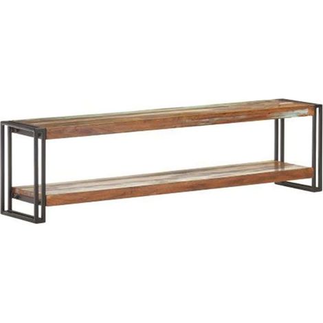 Meuble TV 150x30x40 cm Bois de récupération massif