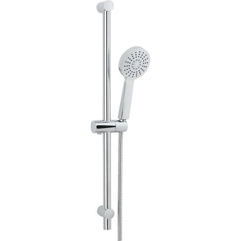 Orbit Middleton Shower Slide Rail Kit with Round Handset and Adjustable Brackets - Chrome (1/2)