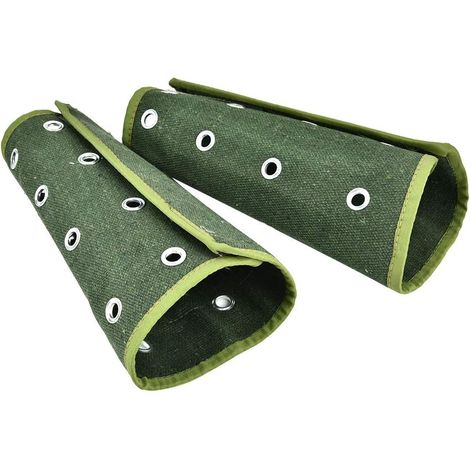 par de mangas protectoras, de mezclilla gruesa con barras de acero, resistentes a cortes para brazos, vidrio y metalurgia. (1/5)