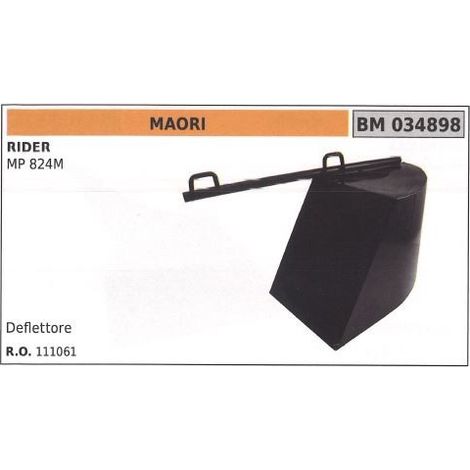 Deflettore MAORI trattorino rasaerba tosaerba tagliaerba MP 824M 034898