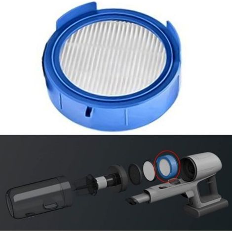 Filtre HEPA - Lavable - Pour Aspirateur Electrolux Serie EFP91835 900 - Prefiltre + 2 Filtres Fins - Lot De 3 (1/4)