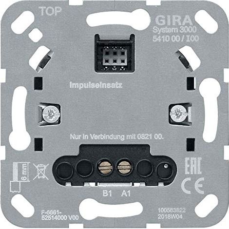 Gira S3000 Inserto a impulsi Inserto [541000], 5410 00