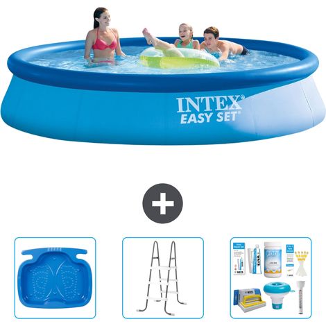 Intex Piscina Easy Set Rotonda - 396x84 cm - 6-pezzi S22398 (1/5)