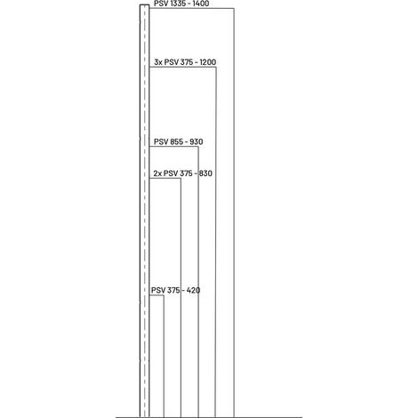 Jung Pumpen Gleitrohrverlängerung SKS-D50