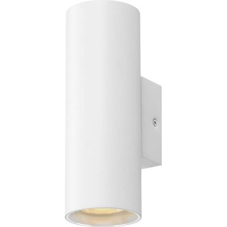 Spot mural blanc Asto Tube haut et bas - 2x GU10 - 1006444