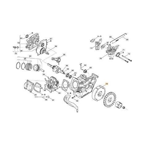VOLANO COMP ORIGINALE STIGA - 118550489/0