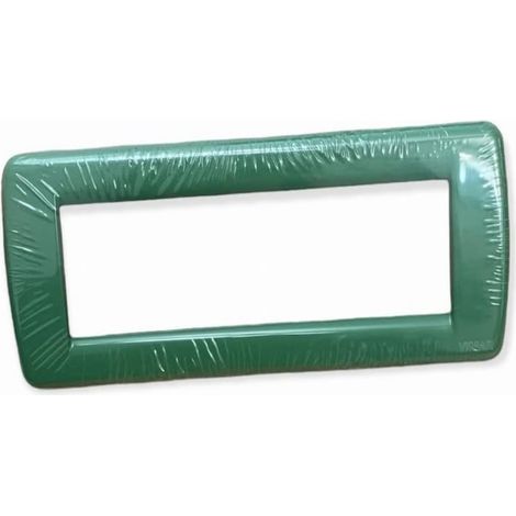 VIMAR - PLACCA IDEA RONDO' 6 MODULI COLORE VERDE SALVIA 16756.08
