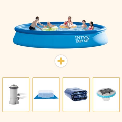 Intex Piscine Easy Set Ronde - 457x84 cm - 5-pièces  S272 (1/5)