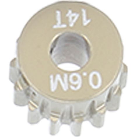 Pignon 3.175mm Haute Performance pour Modèles RC 1/8 1/10, Résistant à l'Usure et Durable, 14 Dents