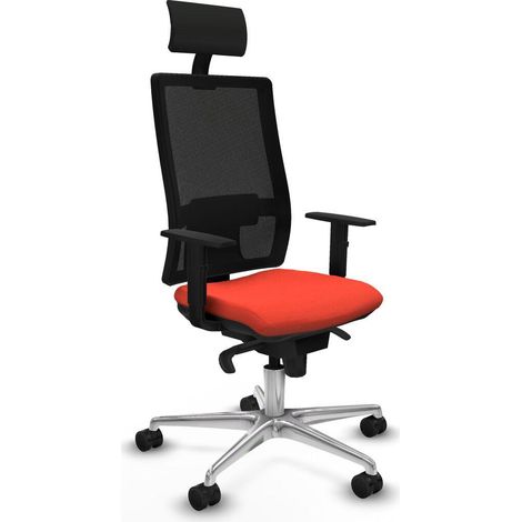 Piqueras et Crespo 1D086N1 chaise bureau orange foncé