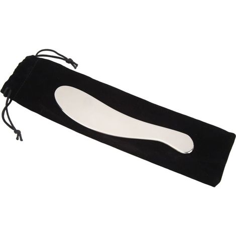 Plaque de Gua Sha en Acier Inoxydable pour Massage et Relaxation Musculaire (1/5)