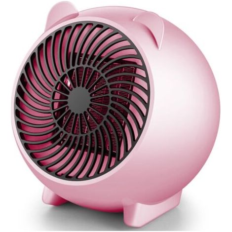 BUNTHAUS Hiver Bureau Des Menages Chambre Bureau Sous Rechaud A Chaud De Chauffage Intelligent Petite Taille Portable, Rose (1/5)