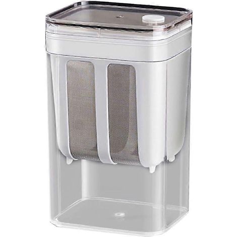 Filtre séparateur de yaourt avec maille en acier inoxydable, passoire à yaourt réutilisable (1/4)
