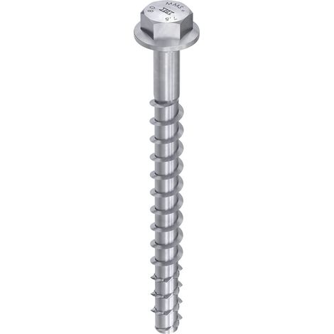 Heco MULTI-MONTI-plus SS 7,5 x 60 Sechskantkopf mit Scheibe HP 50 Stk (1/4)