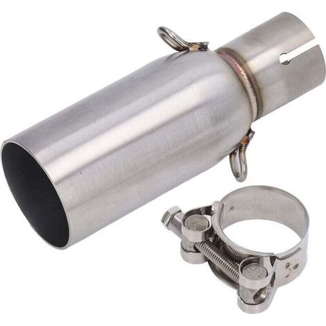 Tuyau d'échappement intermédiaire de remplacement pour Piaggio Beverly 125/300, MP3 125/250/300, LT & X10 125 – acier inoxydable (1/4)