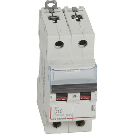 Legrand Interruptor Magnetotérmico 10 A Tipo C 2 Módulos (1/2)
