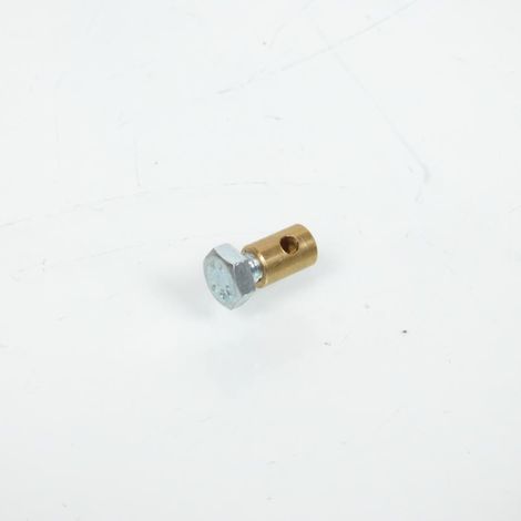 1 Serre câble de gaz à vis Ø5.5mm x L8mm pour mobylette D5.5mm