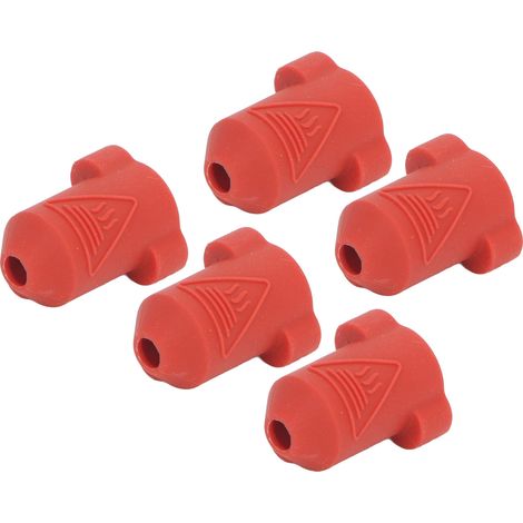 Housse en silicone résistante à 300°C pour bloc de chauffe d'imprimante 3D, protection hotend K1C K1 Ender 3, lot de 5 pièces (1/5)