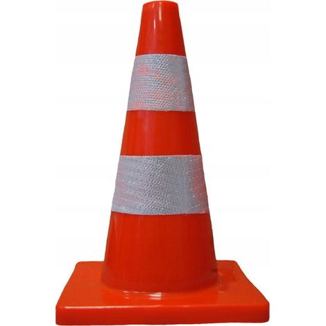 ROAD PVC-Warnleitkegel 45 cm