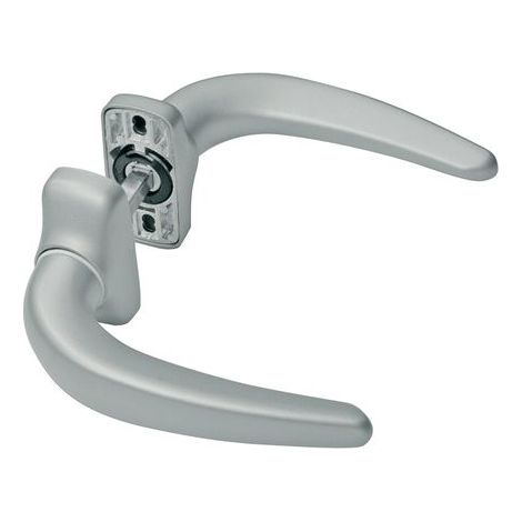 Maniglia a leva Horus Midi 2053I FAPIM Quadrato 8 mm - Grigio 9006 - 2053G5