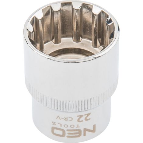 Bussola NEO Spline 1/2"", 22 mm - universale, durevole
