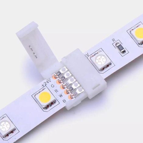 Connecteur pour Ruban LED RGBW 10mm - SILAMP (1/2)