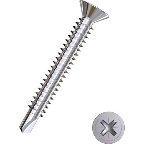Connex Bohrschrauben 3.5 x 19 mm PH 2 - 150 Stk. Blechschrauben