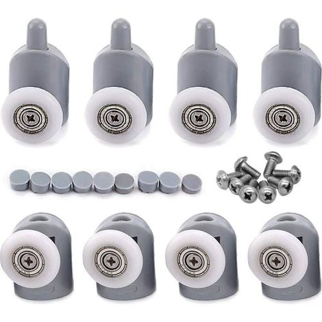 [NON UTILIZZATO] rotelle da 23 mm per porte doccia e porte scorrevoli del bagno