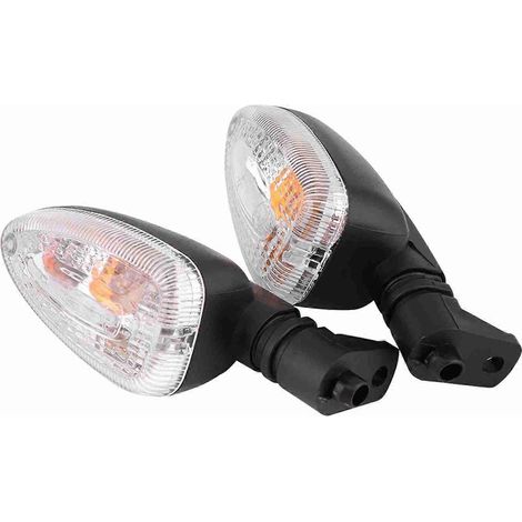 Paar Motorrad-Blinker für BMW F800, transparent (1/5)