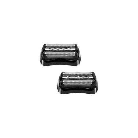 Lot de 2 têtes de rasoir de rechange pour série 3 32B compatibles avec Braun S3 3040s 3000s 3050cc 3010s 3070cc 3080s 3090s 310s 3020s 330s 370cc-4 380s-4
