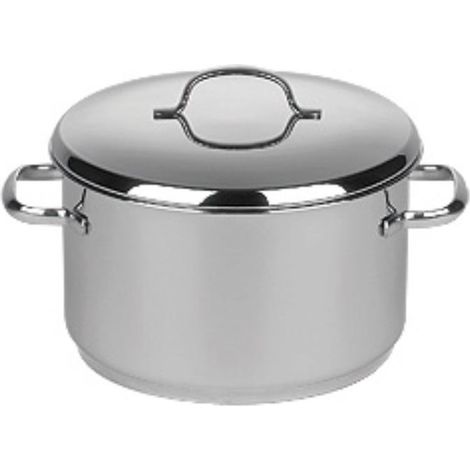 Riess Cristall olla para carne con tapa Ø20cm acero inoxidable