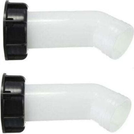 Raccord S60X6 cuve eau 1000L - Prolongateur Diamètre 40 mm (1/4)