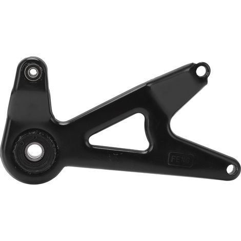 Plaque de connexion triangulaire de moto en alliage d'aluminium noir antirouille pour moteur GY6-50 60 80CC. (1/5)