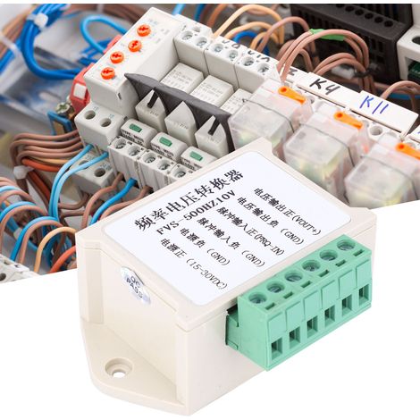 Module convertisseur fréquence-tension FVS-500Hz10V (0500 Hz vers 010 V) avec boîtier (1/5)