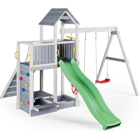 Fungoo Spielturm "FLOPPI", grau (1/4)